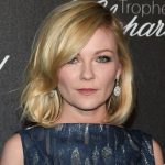 Kristen Dunst Long bob with Side swept bangs at cannes