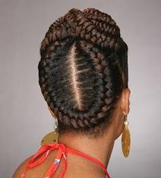 Voluminous top knot long box braids