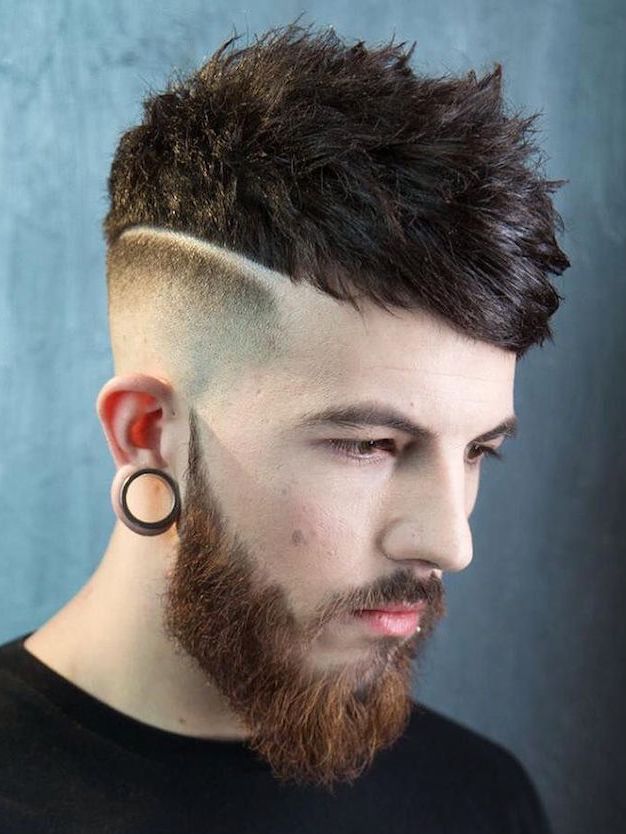 Textured Taper fade cuts for men