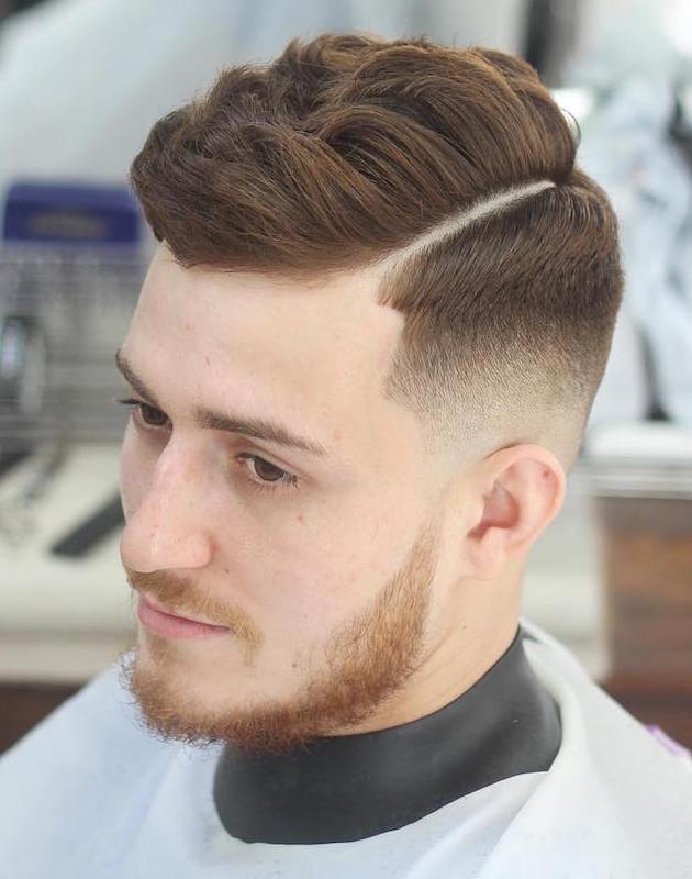 Perfect fades Natural waved Taper fade cuts for men