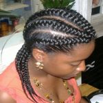 rows of French braids for black women