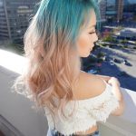 Duo toned Reverse ombre hair color ideas