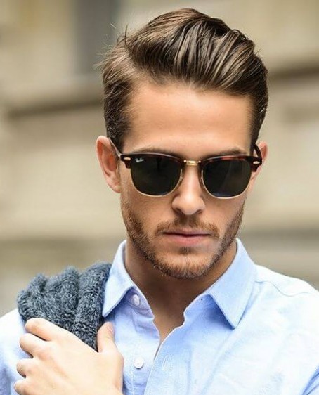 slicked back hairstyles for men