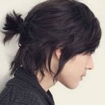 Simple Samurai Hairstyles for Men