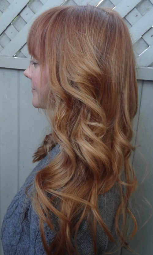 refined strawberry blonde hair color 