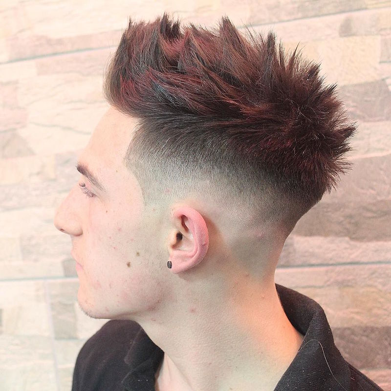 Edgy Taper fade cuts for men