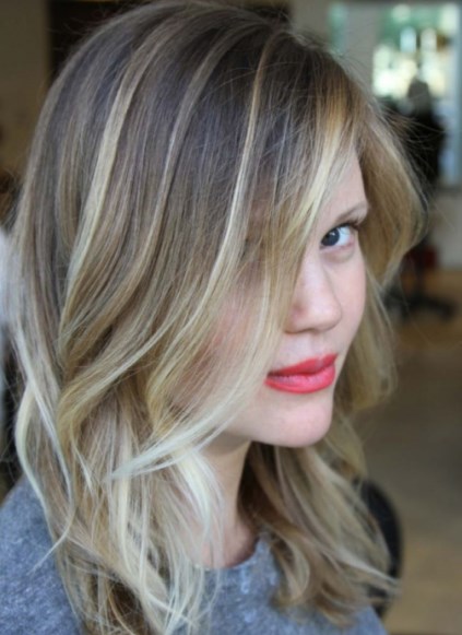 Ash Blonde Hair with Silver Accents- Ideas for ash blonde ombre hair and silver ombre hair
