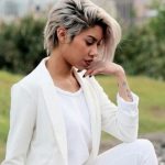 Ash Blonde Pixie- Ideas for ash blonde and silver ombre hair