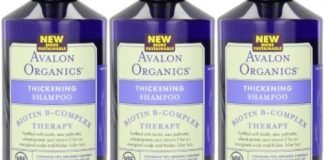 Shampoos for Hair Loss Avalon Organics Thickening Shampoos for hair loss
