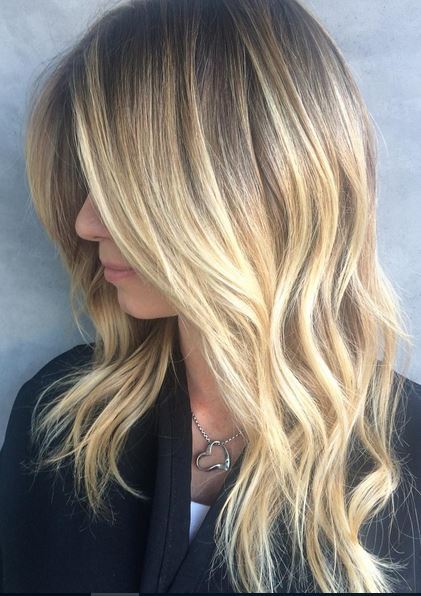 Baby Blonde Ombre- Ideas for ash blonde ombre hair and silver ombre hair