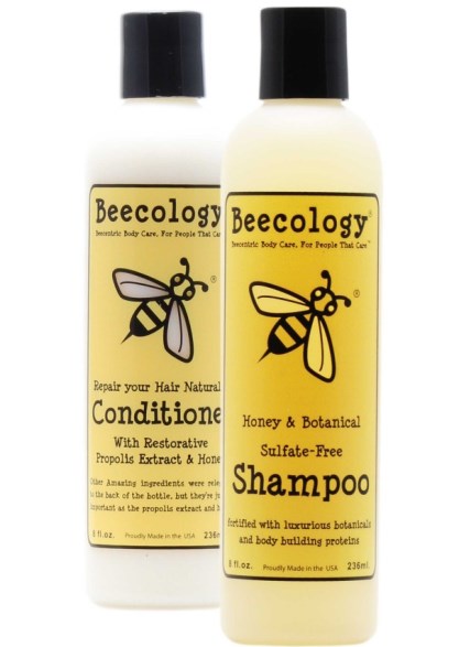 Beecology Honey and Botanical Sulfate free Shampoo and Conditioner- Best shampoos and conditioners
