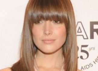 20 Different Long Bob with Bangs Blunt Cut with Bangs- Long bob with bangs