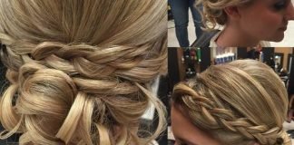 15 Unique Updos for Thin Hair Braided Bouffant Updos for Thin Hair