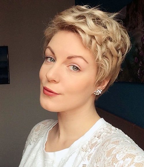 Braided Effect Pixie Cuts