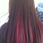 Burst of Red- Ideas for red ombre hair