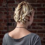 Casual Updo with Braids Updos for Thin Hair