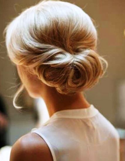 Chignon- Elegant hairstyles for thick hair