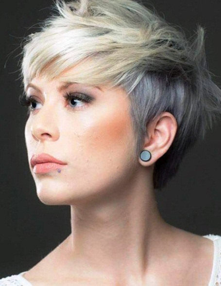 Pixie Cut with Bangs for Round Face-Pixie Haircuts with Bangs