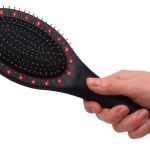 Electrical Message Vibrating Hairbrush Hair straightening brushes