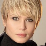 Elongated Pixie with Shaggy Layers-Pixie Haircuts with Bangs
