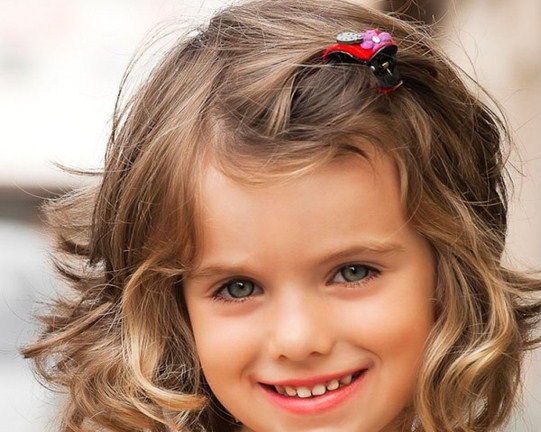 Baby Beach Waves-Short Hairstyles for Little Girls