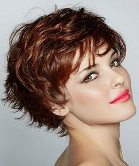 Pixie with a Curl- Pixie haircuts for thick hair