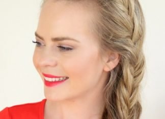 15 Sweet and Cute Hairstyles for School Fishtail Braid- Hairstyles for school