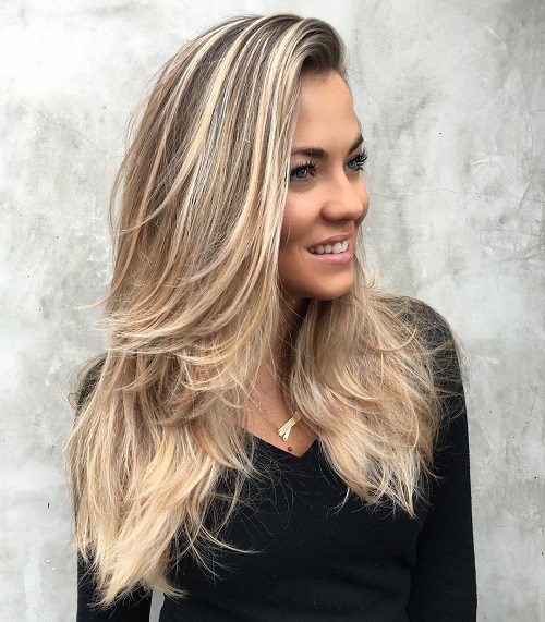 Flip Out Long Straight Hair Hairstyles for Straight Hair