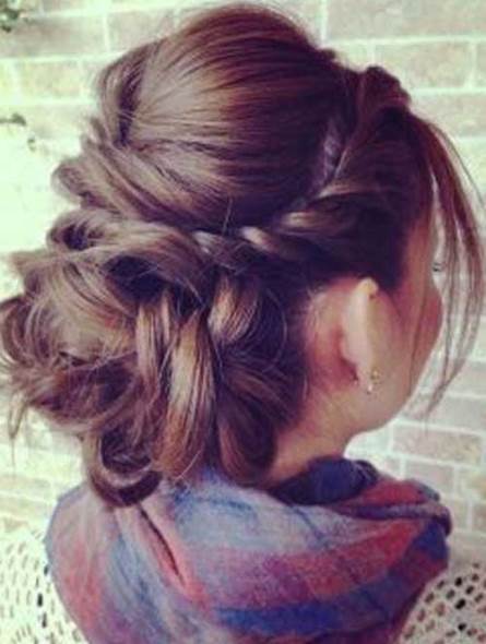 French Twist with a Bouffant and Low Bun- Elegant hairstyles for thick hair