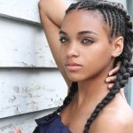 French braids hairstyles for black hair women