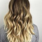 Golden Blonde and Blonde Balayage- Ideas for ash blonde and silver ombre hair
