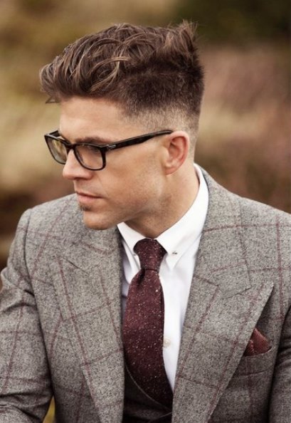 High contrast skin fade haircuts