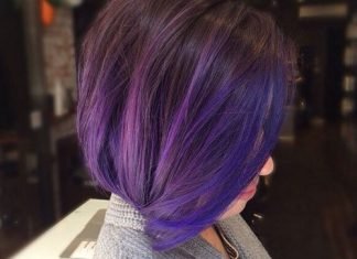 Cool Ideas of Purple Highlights Indigo and Purple Highlights