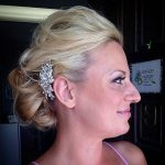 Jeweled Bridal Hairdo Updos for Thin Hair