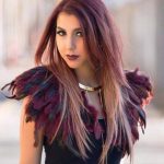Light Burgundy Ombre Hair- Ideas for red ombre hair