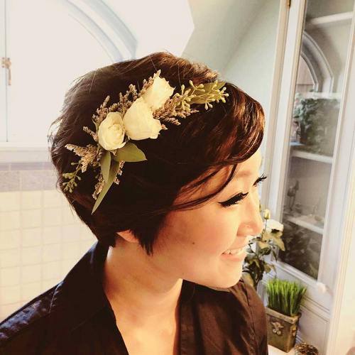 Long Pixie Prom Hairstyles for Short Hair