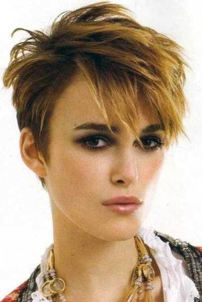 Messy Pixie Hairstyle with Bangs-Pixie Haircuts with Bangs