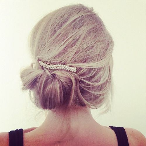 Messy Updo Updos for Thin Hair