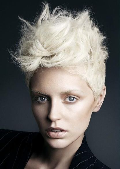 Mohawk Haircut with Spare Volume- Hairstyles for Girls