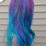 Multi Colored Blue Hair Colors