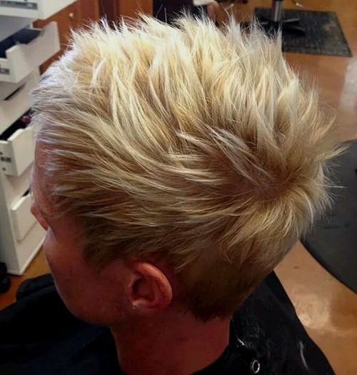 Multiple Messy Layers Spiky Haircuts