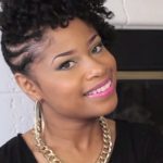 Natural Curly Braid Crown- Natural curly hairstyles