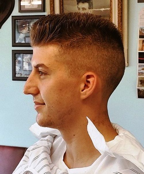 Neat Casual Flat-Top Flat Top Haircuts