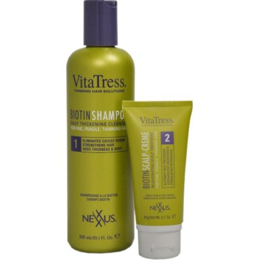 Nexxus Vita Tress Biotin Shampoo- Hair growth shampoos