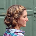 Offside Bun Hairstyle Hairstyles for Straight Hair