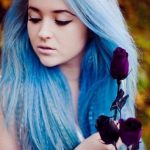 Pastel Crimp-Hairstyles for Long Hair