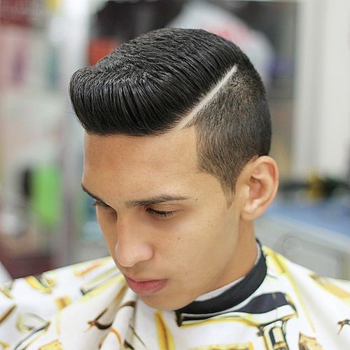 Pompadour Flat-Top Flat Top Haircuts