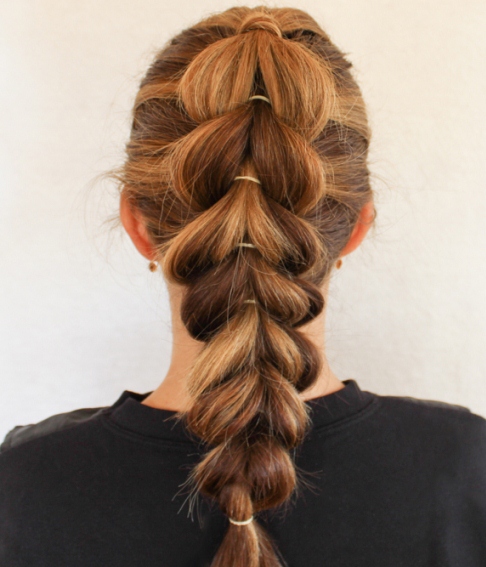 Pull Through Braid- Hair Braiding Styles