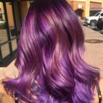 Purple Mermaid Hair Purple Highlights