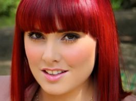 15 Ideas for Red Ombre Hair Red Blunt Cut- Ideas for red ombre hair